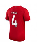 Liverpool Virgil van Dijk #4 Kotipaita 2023-24 Lyhythihainen